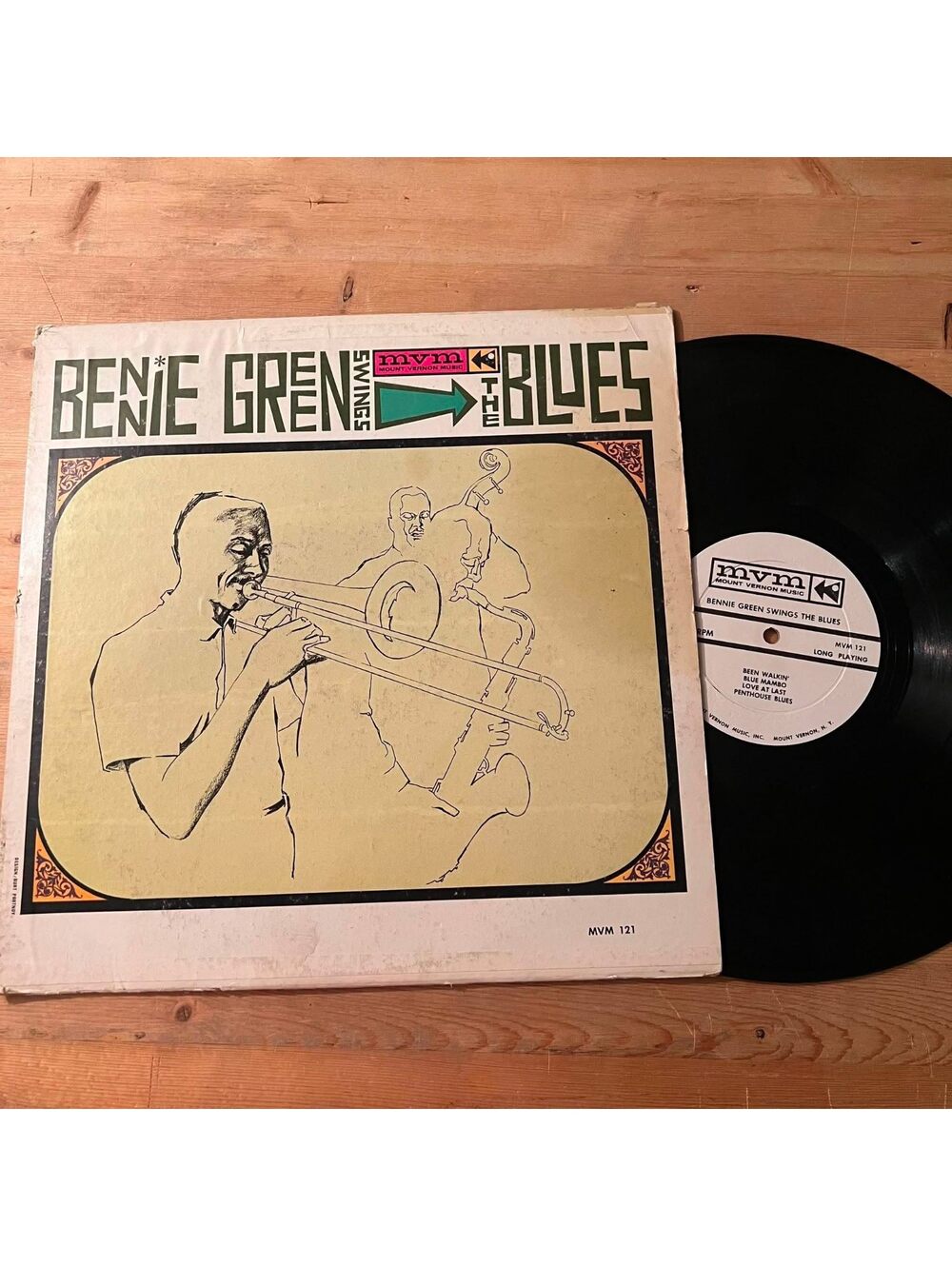 Bennie Green - Bennie Green Swings the Blues 33rpm VG+ VR21